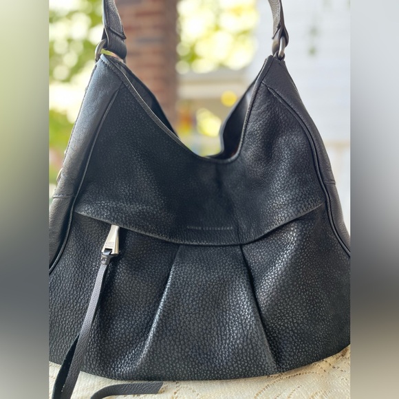 Aimee Kestenberg High Riser Hobo Bag in Black Leather - Picture 4 of 8